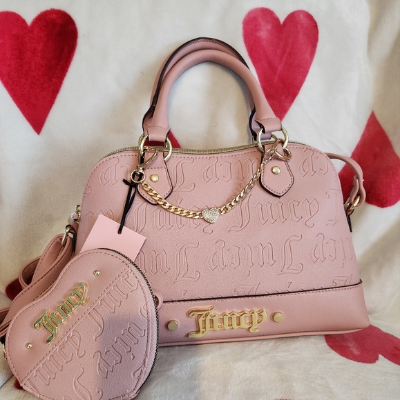 Juicy Couture Handbags - Juicy Couture Dome Satchel and Heart-Shaped Wallet